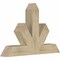 Ekena Millwork Saratoga Rough Sawn Timber Gable Bracket, Douglas Fir, 48"W x 32"H x 6"D x 6"F, 16/12 Pitch GBW048X32X0606SAR00RDF - alternate 4